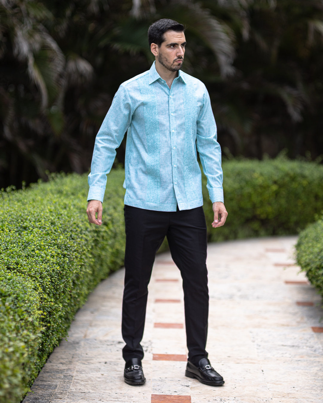 Bahia Palma — Linen blend Linen Blend