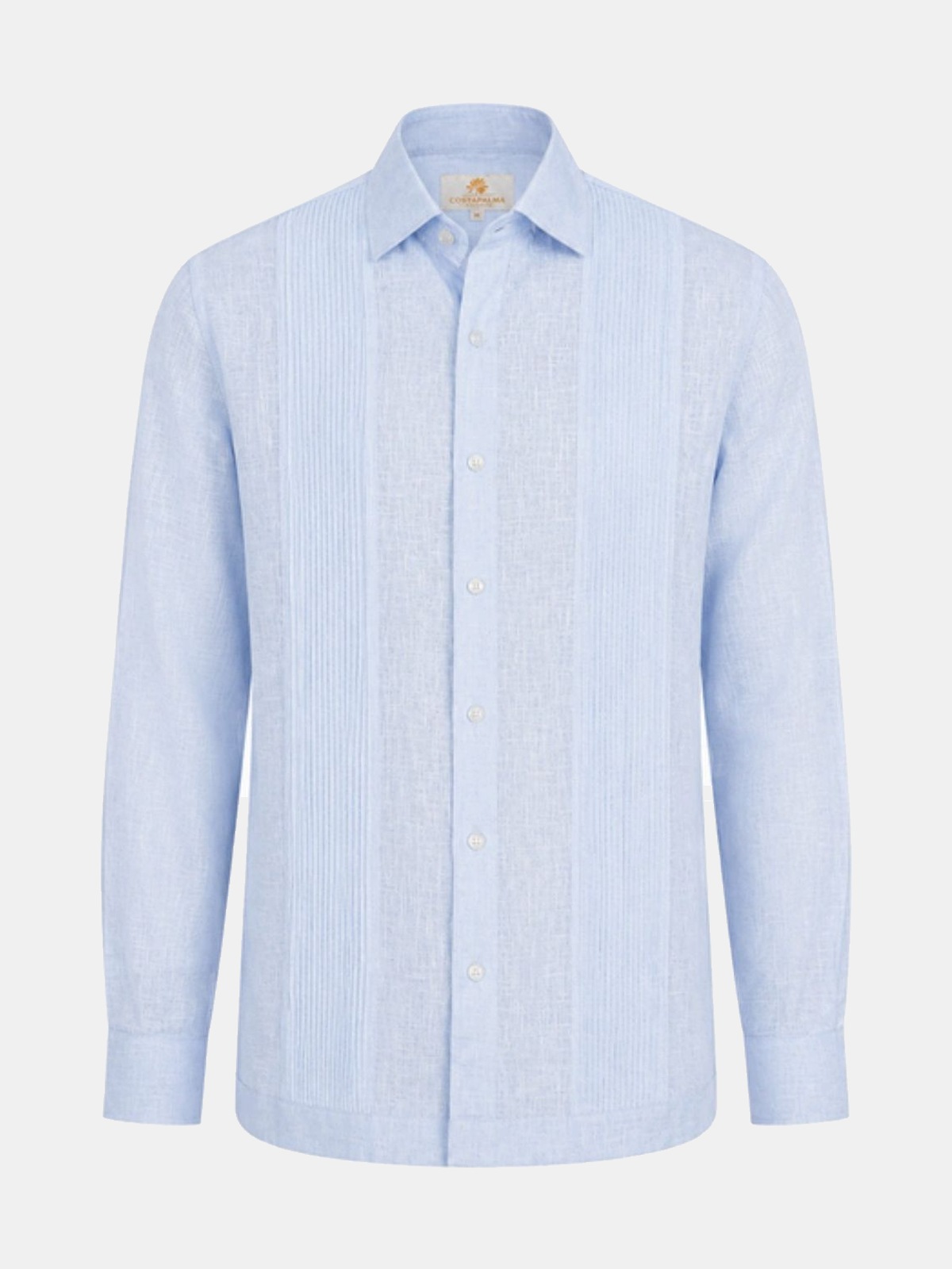 Blue Palma — 100% linen Linen Guayaberas