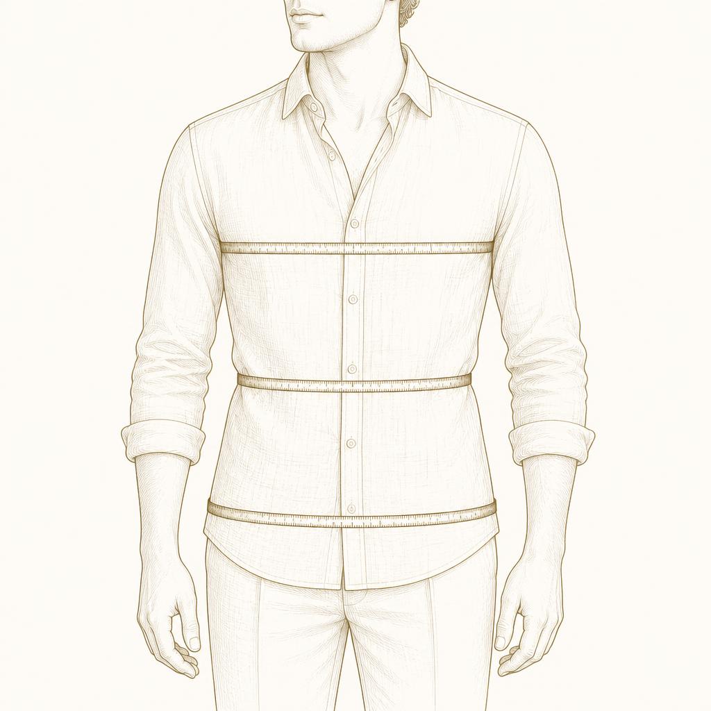 Chest, waist and hip